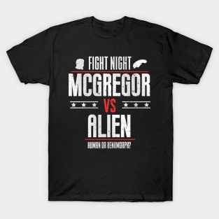 Mcgregor vs Alien T-Shirt